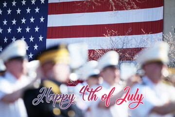 Happy Birthday America, 4th of July, independence day celebration, parade