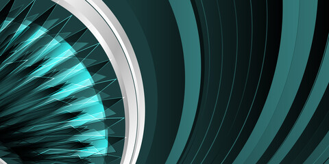 Abstract green background © indah