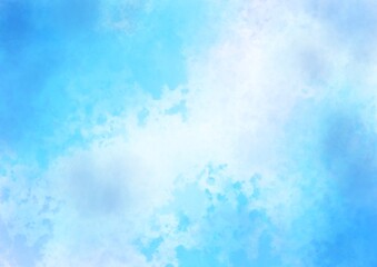 Obraz premium 背景 水彩 青