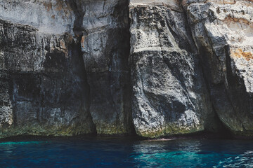 Fototapeta premium Blue Grotto caves in Malta