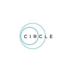 Abstract circle logo elements, circle lines, minimalist circles, creative ideas circles and modern colorful circles. Logos for companies and other businesses with simple and modern designs.