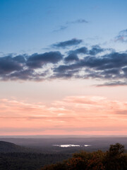 A view over northern Massachusetts from Mount Watatic