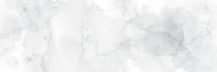 Abstract white smoke watercolor horizontal texture rectangle background designed with earth tone watercolor stains. vector illustration