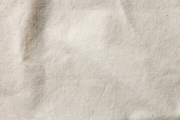 Naklejka premium white calico fabric cloth background texture
