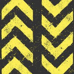 Yellow and grey grunge arrow wallpaper