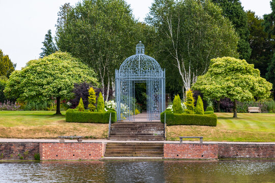 garden in the park of a UK stately home