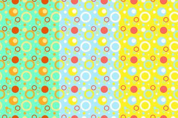 seamless pattern with circles