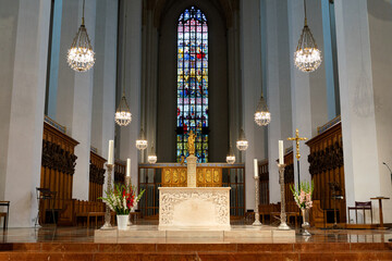 In einer Kirche in München