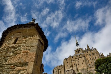 Fototapeta premium Abbaye du Mont-Saint-Michel (Normandie)