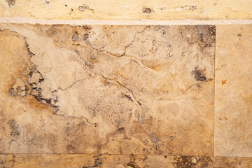 Texture of an untreated natural marble wall