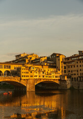 Obraz premium ponte vecchio city