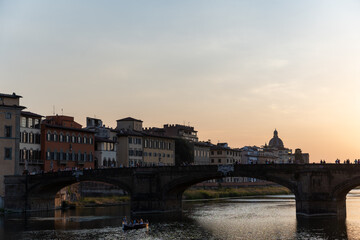 Fototapeta premium Sunset in Florence 