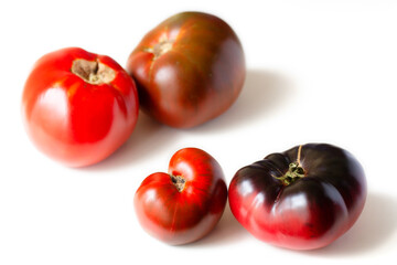 organically grown red tomatoes