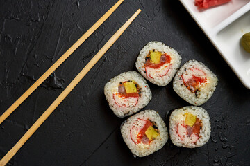 fotografias de sushi 