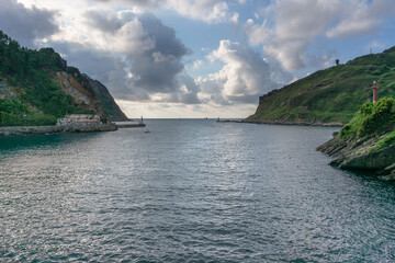 Pasaia Estuary. Gipuzkoa. Basque Country