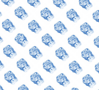 seamless pattern with Ice Cube