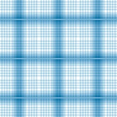 Blue Gingham seamless pattern. Watercolor plaid, tartan texture for spring picnic table cloth, shirts, wallpaper, blankets, paper. vector checkered summer strokes