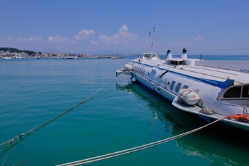 Anzio harbor, Italy