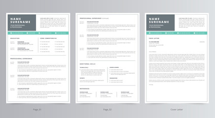Creative Resume/CV and Cover Letter Template