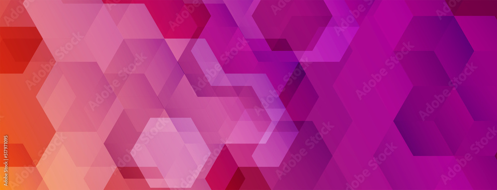 Aufkleber futuristic hexagonal overlap layered motion abstract presentation template isolated vector