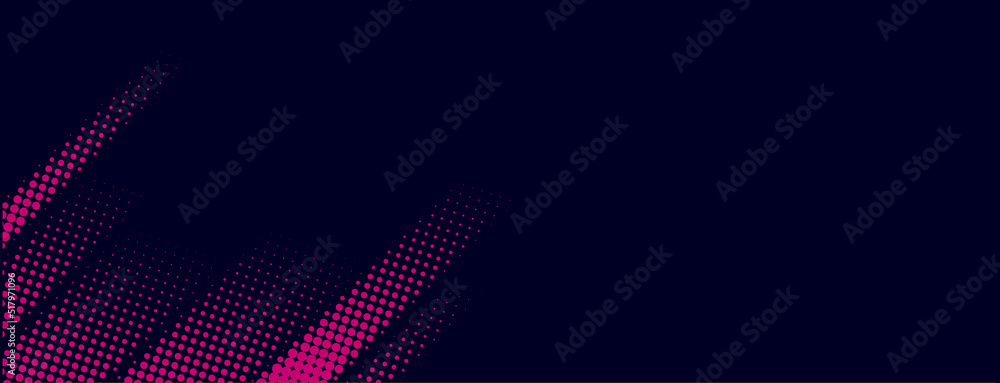 Poster abstract vector halftone background raster monochrome vector design template