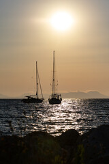 Sunset in Sivota Thesprotia Greece 
