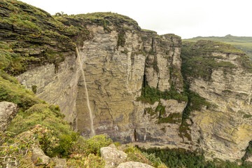 waterfall in the city of Palmeiras, State of Bahia, Brazil
