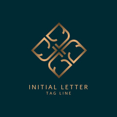 JC letter logo design. JC lettering icon minimalistic vector illustration
