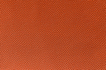 Orange basketball ball leather background. Horizontal sport theme poster, greeting cards, headers, website and app