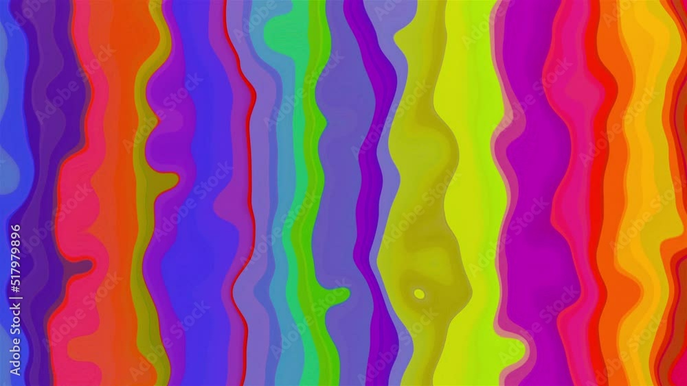 Poster colorful waves shapes. computer generated 3d render