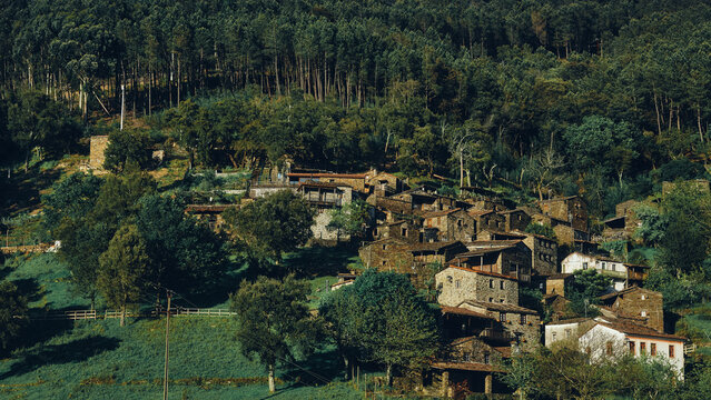 old village in the mountains