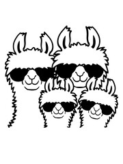 2 Kinder Lama Familie  © Style-o-Mat-Design