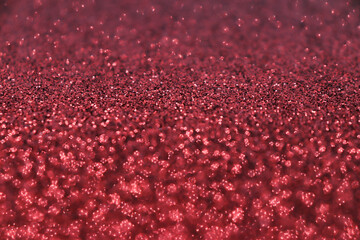  red gold- bright and  champagne sparkle glitter pattern background. christmas or luxury