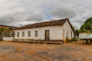 Fototapeta na wymiar rural house in the city of Palmeiras, State of Bahia, Brazil