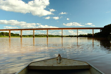 rio São Francisco em tres Marias MG