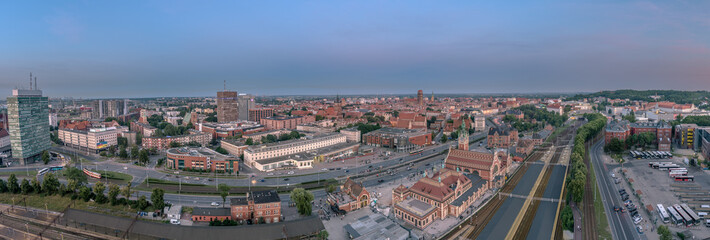 view of the gdansk city