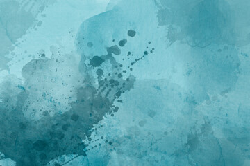 Abstract watercolor paint background with grunge texture.