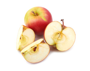 Red apple isolated
