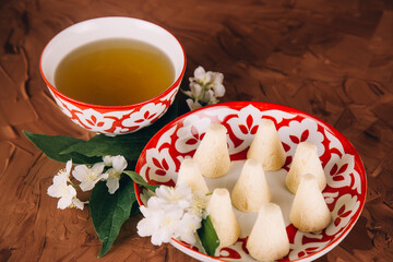 Talkysh Kaleve - traditional eastern sweets . Tatar national dish