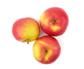Red apples isolated