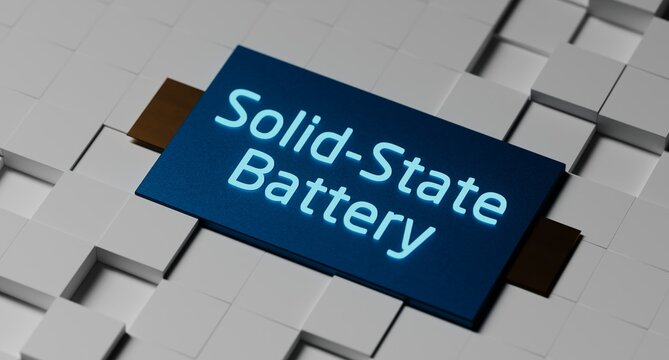 Solid-State Battery EV Electric Vehicle Energy Technology	
