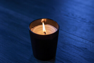 candle in the dark