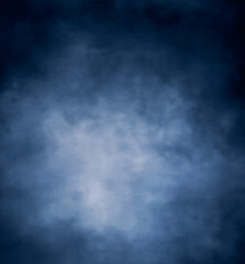Obraz na płótnie Canvas photo background for portrait, blue color paint texture 