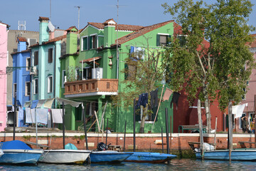 Burono Island architecture and streetscape.