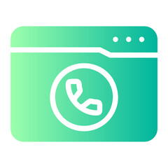 web page gradient icon