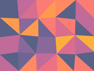 Fototapeta premium abstract geometric background with yellow and purple color 