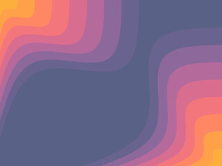 abstract background with colorful waves (yellow to purple)