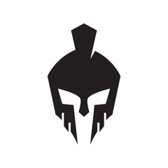 Spartan helmet logo images illustration
