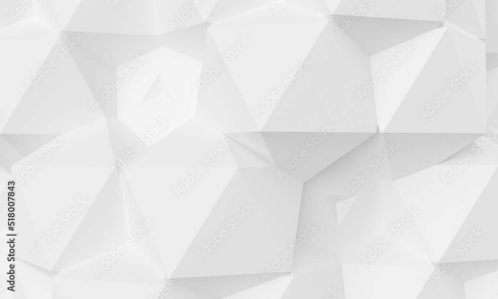 Poster white abstract triangular shape surface background. backdrop and wallpaper banner for advertising co