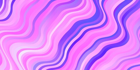 Light Purple vector pattern with wry lines.